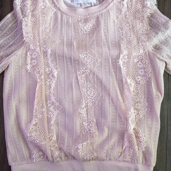 Delicate lace pullover sweater - Picture 2 of 5